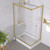 Душевое ограждение Triton Вента 120x80 см Щ0000073919, золото/прозрачное - фото 4