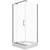 Душевое ограждение Triton Терра 90x90 см Щ0000073935, графит/прозрачное - фото 