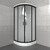 Душевая кабина Тритон Прайм 90x90 см Щ0000076117, чёрный/матовое - фото 3