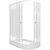 Душевое ограждение Triton Коралл 120x80 см L Щ0000068949, белый/узор - фото 2