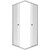 Душевое ограждение Triton Вельвет 80x80 см Щ0000071052, белый/матовое - фото 