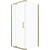 Душевое ограждение Triton Терра 90x90 см Щ0000073933, золото/прозрачное - фото 