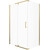 Душевое ограждение Triton Терра 120x90 см Щ0000073934, золото/прозрачное - фото 