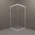 Душевое ограждение Triton Вельвет 90x90 см Щ0000063060, белый/матовое - фото 4