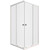 Душевое ограждение Triton Вельвет 90x90 см Щ0000063060, белый/матовое - фото 2