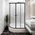 Душевое ограждение Parly ZFM 120х80 см ZFM1201B R , чёрный/матовое - фото 6