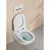 Унитаз подвесной безободковый Villeroy&Boch Antao 4674T0RW с крышкой микролифт (CeramicPlus) - фото 17