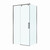 Душевое ограждение BelBagno 100x90 см SOFT_CLOSE-1-AH-1-100/90-C-GM, оружейная сталь/прозрачное - фото 4