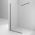 Душевая перегородка BelBagno 110 см KRAFT-L-1-110-C-NERO, чёрный/прозрачное - фото 3
