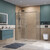 Душевое ограждение BelBagno 160x80 см SOFT_CLOSE-2-AH-1-160/80-C-GM, оружейная сталь/прозрачное - фото 3