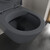 Унитаз подвесной безободковый Villeroy&Boch Subway 2.0 5614R0I4 (CeramicPlus) с крышкой микролифт, графит - фото 5