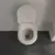 Унитаз подвесной безободковый Villeroy&Boch Subway 2.0 5614R0R3 (CeramicPlus) с крышкой микролифт, пергамон глянец - фото 5