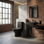 Унитаз-компакт безободковый Taliente Arte Vortex 3 AR33043 Nero с быстросъемной крышкой микролифт (система смыва Торнадо) чёрный матовый - фото 6