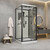 Душевая кабина Niagara Standart 80x80 см ST80/15Q/BL (безсиликоновая сборка) чёрный/прозрачное - фото 10