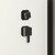 Душевая кабина Niagara Standart 90x90 см ST90/15Q/BL/BK (безсиликоновая сборка) чёрный/прозрачное - фото 5