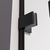 Душевая дверь Veconi Premium Alassio 140 см AL-140-11-BB-C4, чёрный матовый/тонированное - фото 3