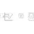 Инсталляция с подвесным унитазом комплект: Grohe Rapid SL 38772001 с подвесным безободковым унитазом Grossman GR-4404MSQ сиденье микролифт, крепление, с кнопкой смыва хром (Система смыва торнадо) - фото 24