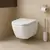 Инсталляция с подвесным унитазом комплект: Azario AZ-8010-1000 с подвесным безободковым унитазом Cascad AZ-2303-A сиденье микролифт, крепление (Система смыва торнадо) - фото 19