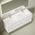 Тумба подвесная с раковиной Sancos Snob T 140 см SNT70W, Bianco (раковина Grace CN7022) - фото 4