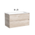 Тумба подвесная с раковиной Sancos Libra 90 см LB90EG (раковина Grace CN7019wx) дуб галифакс натуральный - фото 