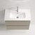 Тумба подвесная с раковиной-столешницей Sancos Snob R 390 70 см SNR70/39CE, Beige Soft (раковина Compact CN7029) - фото 4