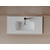 Тумба подвесная с раковиной-столешницей Sancos Snob R 390 80 см SNR80/39CE, Beige Soft (раковина Compact CN7026) - фото 7