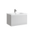 Тумба подвесная с раковиной Sancos Snob R 1.0 70 см SNR1.070W, Bianco (раковина Element CN7007) - фото 3