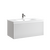 Тумба подвесная с раковиной-столешницей Sancos Snob R 1.0 90 см SNR1.090W, Bianco (раковина Element CN7002) - фото 3