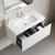 Тумба подвесная с раковиной-столешницей Sancos Snob R 1.0 90 см SNR1.090W, Bianco (раковина Element CN7002) - фото 5