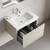 Тумба подвесная с раковиной Sancos Snob R 1.0 60 см SNR1.060CE, Beige soft (раковина Element CN7001) - фото 5