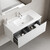 Тумба подвесная с раковиной-столешницей Sancos Snob R 1.0 100 см SNR1.0100W, Bianco (раковина Element CN7003) - фото 5