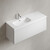 Тумба подвесная с раковиной-столешницей Sancos Snob R 1.0 120 см SNR1.0120LW, Bianco (раковина Element CN7006L) - фото 4