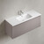 Тумба подвесная с раковиной-столешницей Sancos Snob R 1.0 120 см SNR1.0120SM, Doha soft (раковина Element CN7006) - фото 