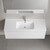 Тумба подвесная с раковиной-столешницей Sancos Snob R 1.0 120 см SNR1.0120W, Bianco (раковина Element CN7006) - фото 4