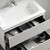 Тумба подвесная с раковиной Sancos Snob R 60 см SNR60W, Bianco (раковина Grace CN7011) - фото 4