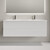 Тумба подвесная с раковиной-столешницей Sancos Snob R 140 см SNR70W, Bianco (раковина Grace CN7022) - фото 3