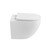 Унитаз приставной безободковый BelBagno SFERA-R BB2141CB-TOR/SC с тонкой крышкой микролифт (система смыва Торнадо) - фото 3