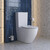 Унитаз-компакт безободковый BelBagno TORNADO SFERA-TOR BB2141CP-TOR/SC с тонкой крышкой микролифт (система смыва Торнадо) - фото 15