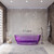 Ванна отдельностоящая CEZARES 170x80 см CZR-RELAX2.0-170-79-57-AMT-PFB, аметист - фото 2