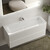 Тумба подвесная с раковиной Sancos Snob R 120 см SNR120W, Bianco (раковина Grace CN7017) - фото 4