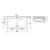 Тумба подвесная с раковиной Sancos Snob R 80 см SNR80W, Bianco (раковина Element CN5001, столешница TT80A1X) - фото 10