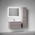 Тумба подвесная с раковиной Sancos Snob R 90 см SNR90SM, Doha soft (раковина Grace CN7019) - фото 6