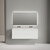 Тумба подвесная с раковиной-столешницей Sancos Folk 140 см FL70W, Bianco (раковина Grace CN7022wx) - фото 6