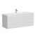 Тумба подвесная с раковиной Sancos Folk 120 см FL120W, Bianco (раковина Grace ​CN7017​) - фото 