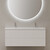 Тумба подвесная с раковиной Sancos Folk 120 см FL120W, Bianco (раковина Grace ​CN7016​) - фото 3