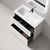 Тумба напольная с раковиной Sancos Folk Floor 90 см FL90FW, Bianco (раковина Grace CN7019) - фото 4