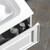 Тумба подвесная с раковиной Sancos Very 60 см VR60W, Bianco (раковина Grace CN7011) - фото 4