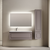 Тумба подвесная с раковиной-столешницей Sancos Very 120 см VR120LSM, Doha soft (раковина Grace ​CN7020​) - фото 6