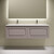 Тумба подвесная с раковиной-столешницей Sancos Very 140 см VR70SM, Doha soft (раковина Grace ​CN7022​) - фото 