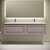 Тумба подвесная с раковиной-столешницей Sancos Very 160 см VR80SM, Doha soft (раковина Grace ​CN7023​) - фото 